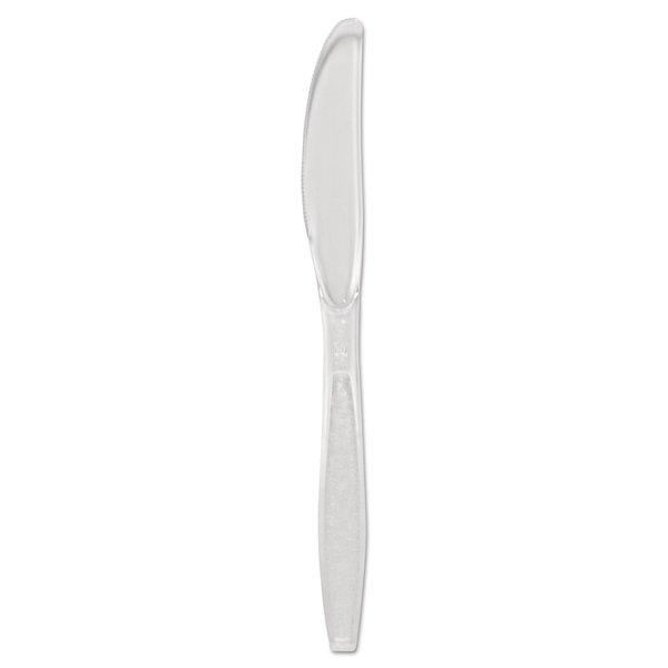 Solo Disposable Knife, Clear, Heavy Weight, PK1000 GDC6KN-0090